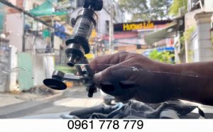 Hàn kính vết nứt dài